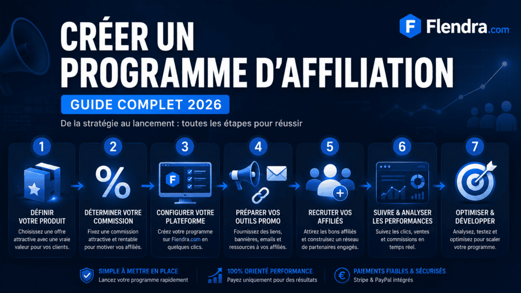 Comment créer un programme d’affiliation : guide complet 2026